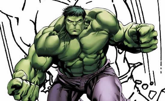 Desenhos do Hulk para colorir