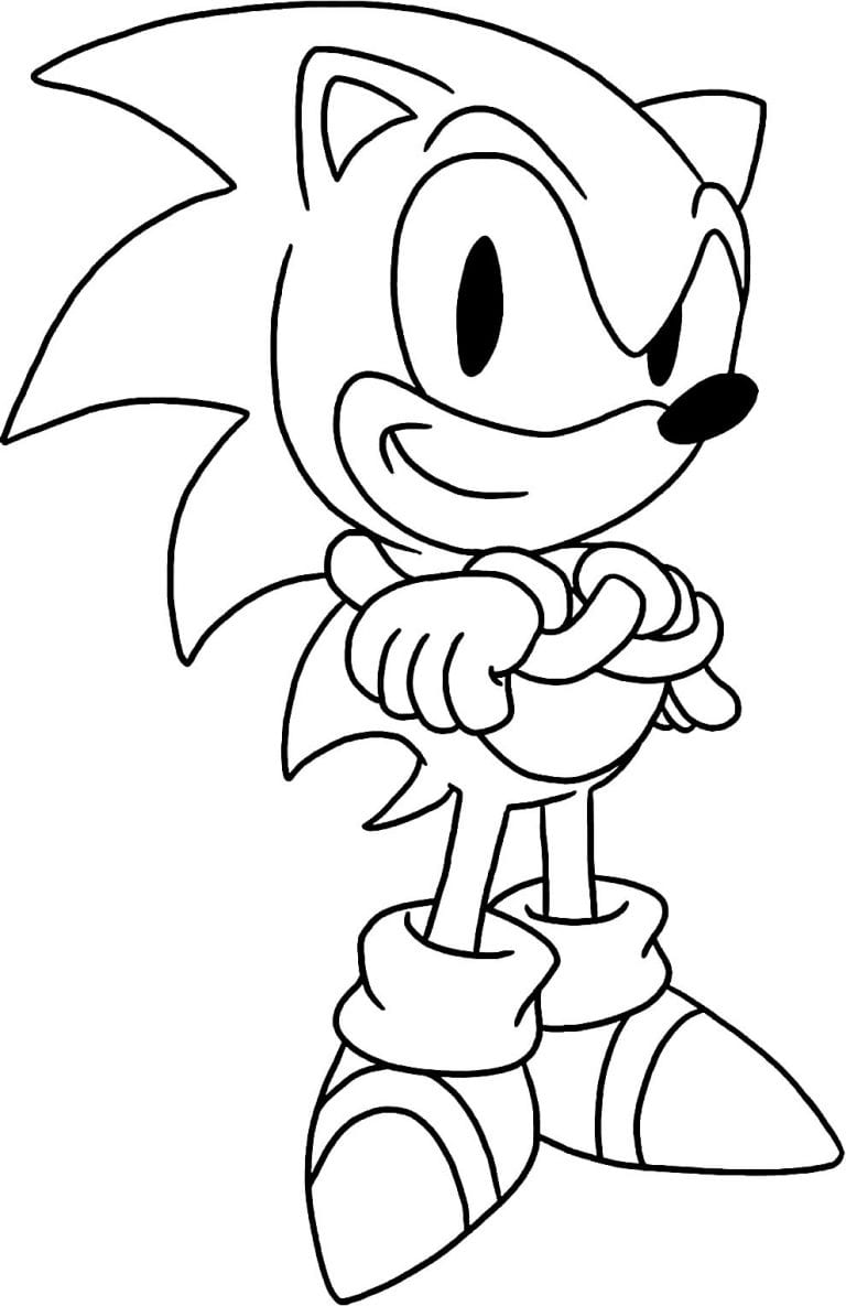 Desenhos De Sonic Para Colorir Como Fazer Em Casa Vrogue Co