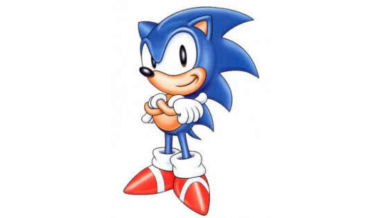 Desenho do Sonic