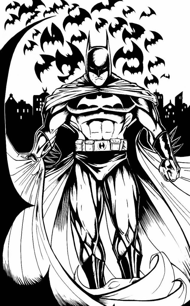 30+ Desenhos do Batman para colorir - Como fazer em casa