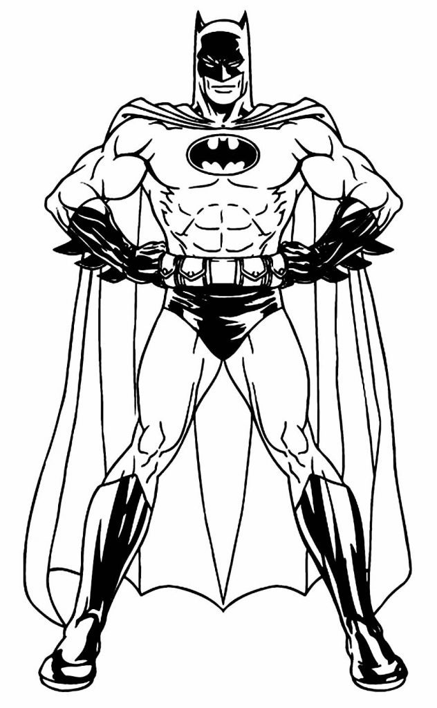 30 Desenhos Do Batman Para Colorir Como Fazer Em Casa 9495