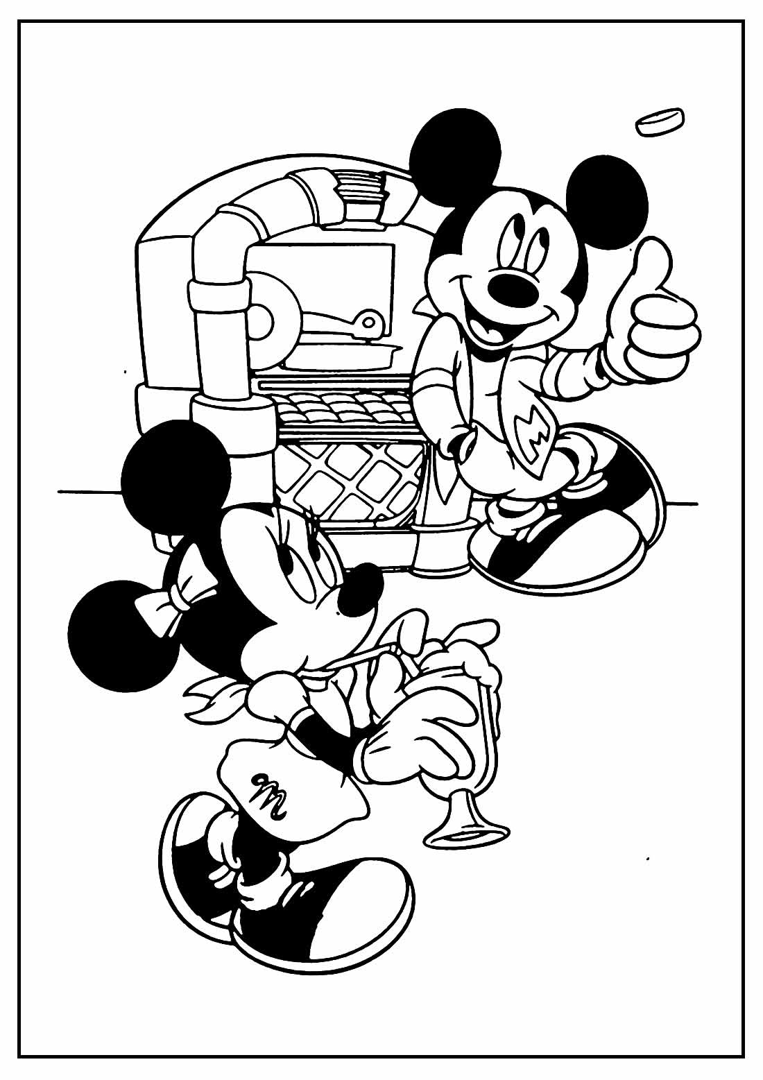 Desenhos lindos do Mickey Mouse
