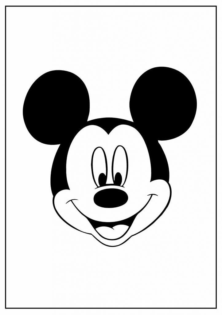 50+ Desenhos do Mickey para colorir e imprimir - Como fazer em casa