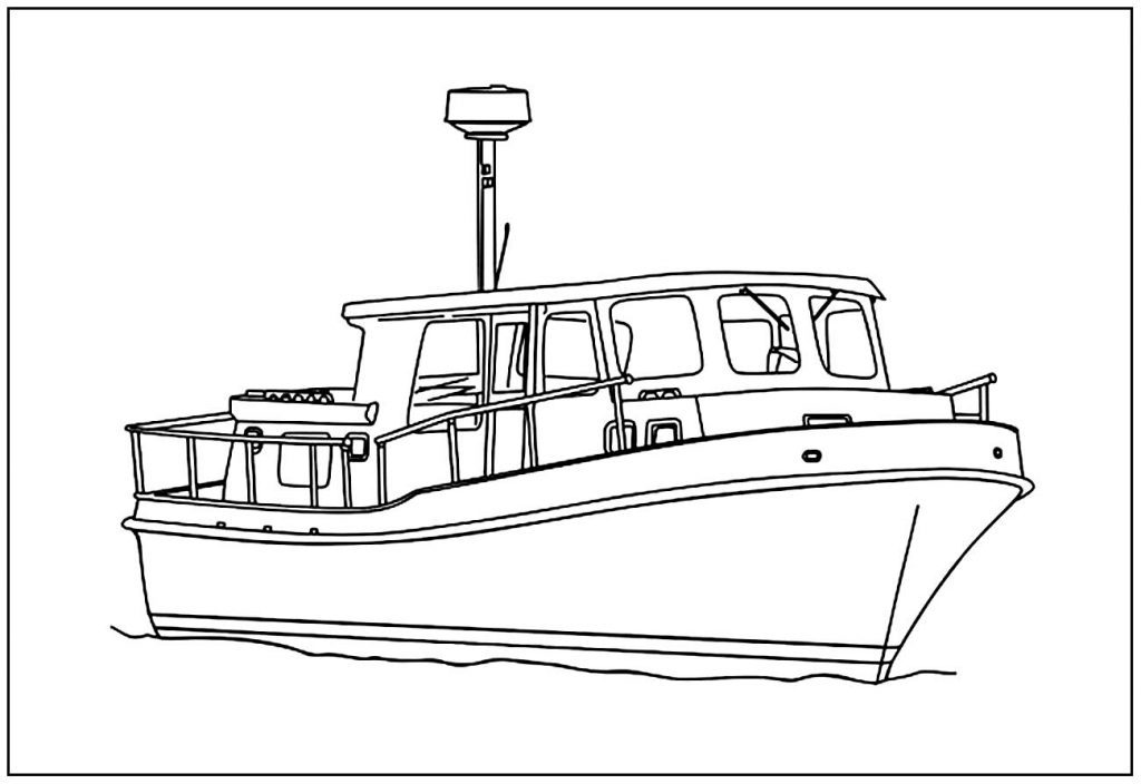 30 Desenhos De Barcos E Navios Para Colorir Como Fazer Em Casa