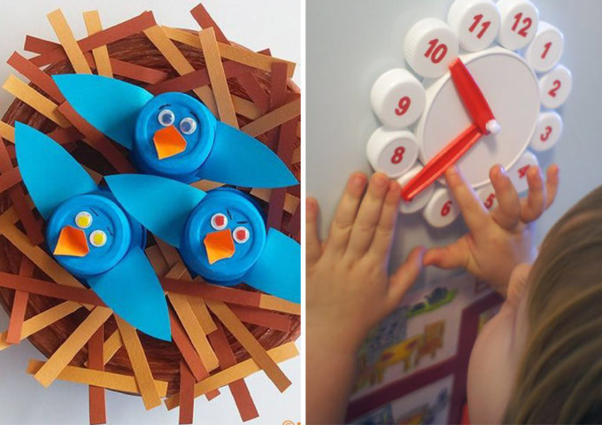 Brinquedos com Tampinhas Recicladas