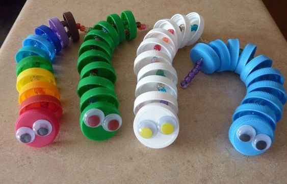 Brinquedos com Tampinhas Recicladas