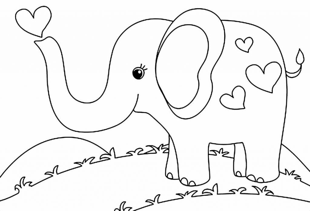 Desenhos Para Colorir De Elefante Como Fazer Em Casa