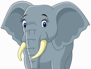 Desenho de Elefante
