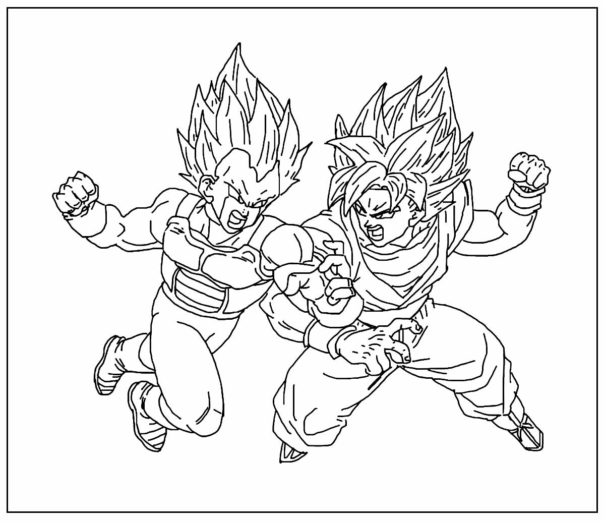 50+ Desenhos para colorir de Goku - Como fazer em casa