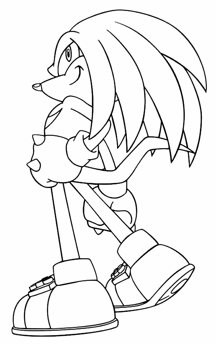 Desenho Sonic colorir