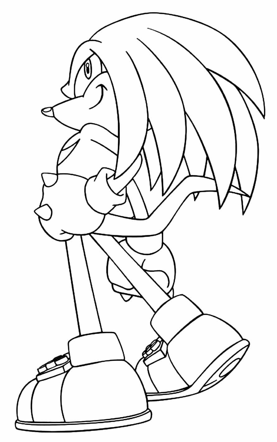 Desenhos do Sonic para Colorir e Imprimir - Brinquedos de Papel