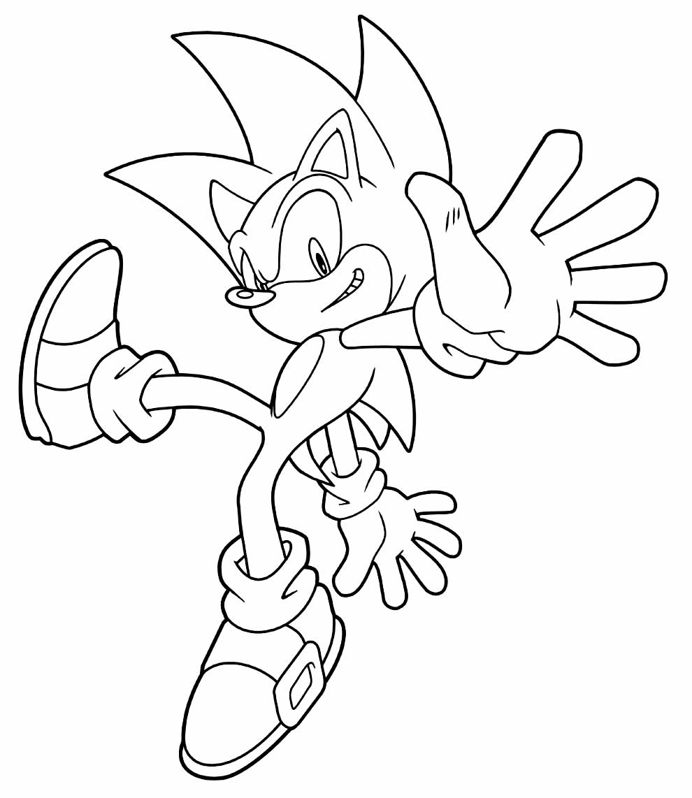 Sonic para pintar e colorir