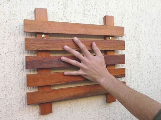 fixação do painel