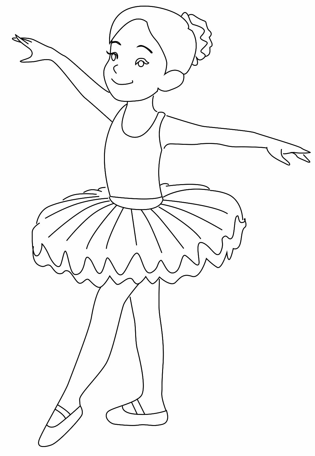 Desenho de Bailarina