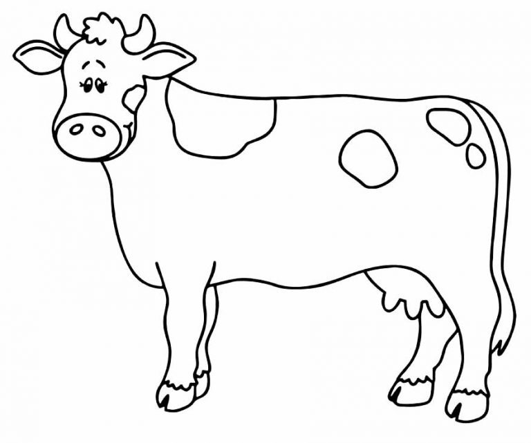50+ Desenhos para colorir de Vaquinha - Como fazer em casa