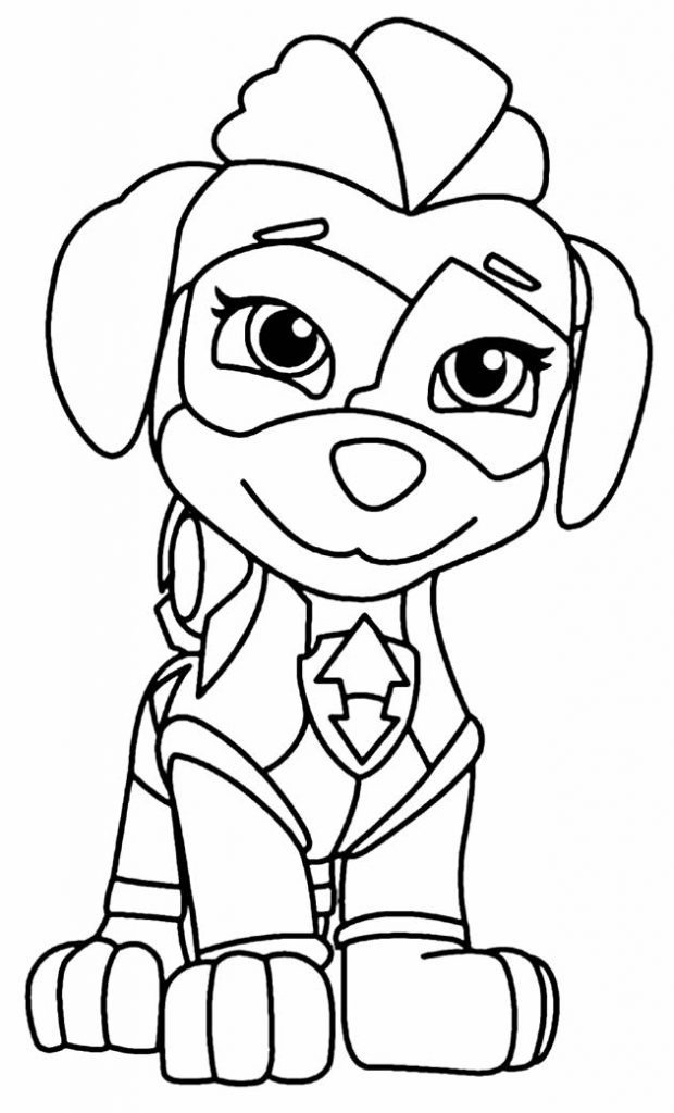 50+ Desenhos de Patrulha Canina para colorir - Como fazer em casa