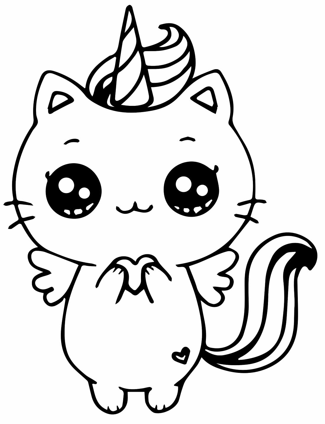 Desenhos De Kawaii Para Colorir Como Fazer Em Casa Gato Pusheen Reverasite