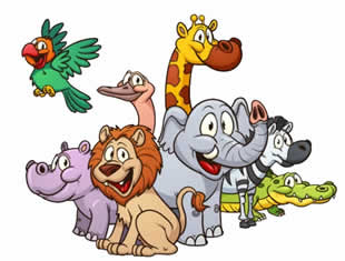 Desenhos para colorir de Bichos