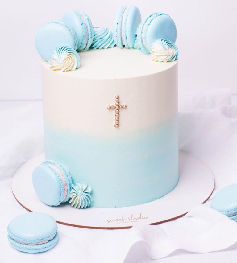 topo de bolo de batizado