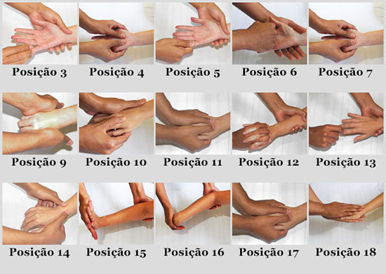 como fazer massagem nas mãos