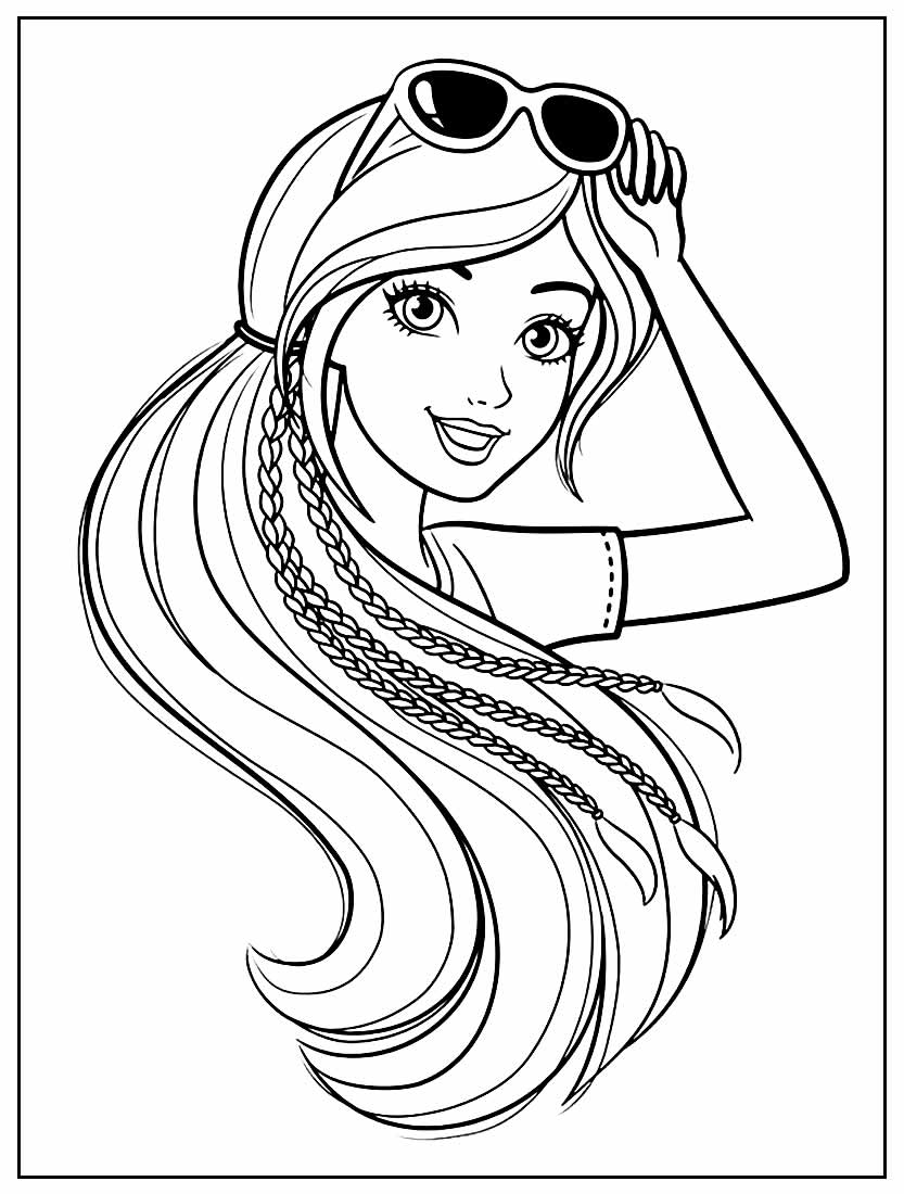 30+ Desenhos da Barbie para imprimir e colorir - Como fazer em