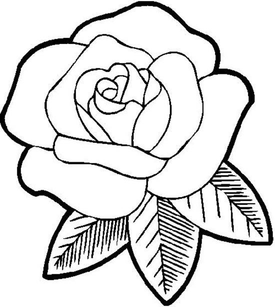 desenho de flor para colorir e imprimir