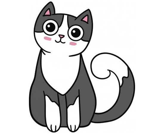 Desenho de gatinho