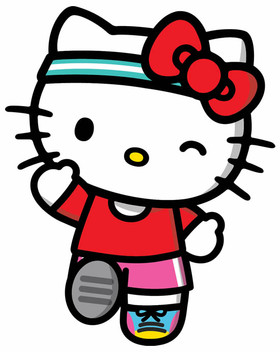 Desenho de Hello Kitty
