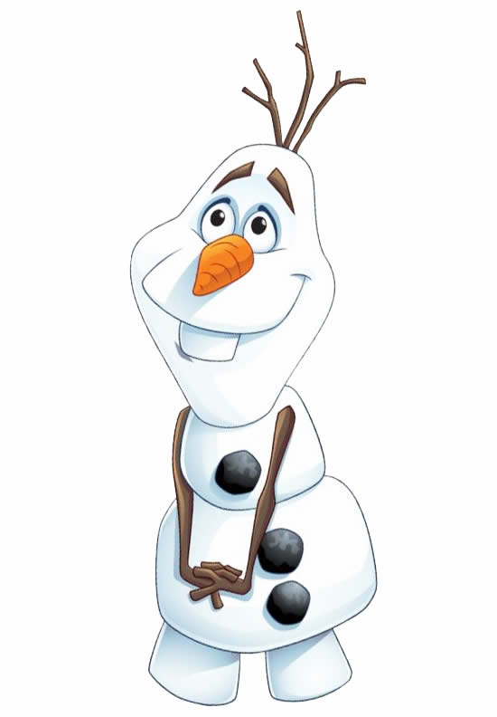 Desenho do Olaf