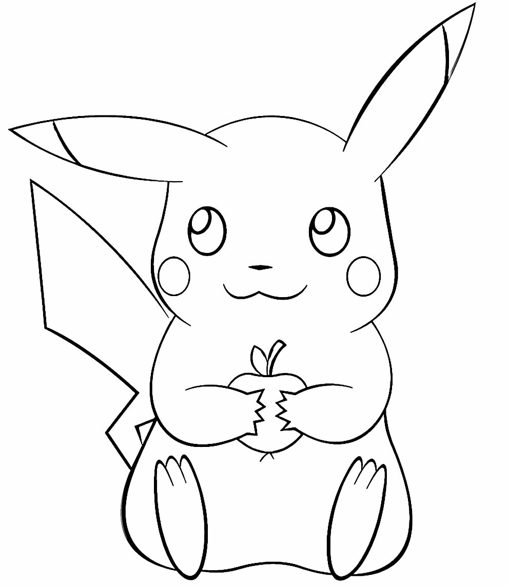 🎨 Pikachu Desenhar e Colorir Pokemon Jogos de Pintar Desenhos Animados  Infantil Brinquedos Crianças 