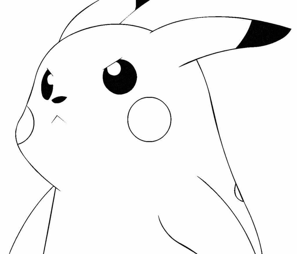 Desenhos De Pikachu Para Imprimir E Colorir Como Fazer Em Casa