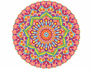 Desenhos de Mandalas para pintar