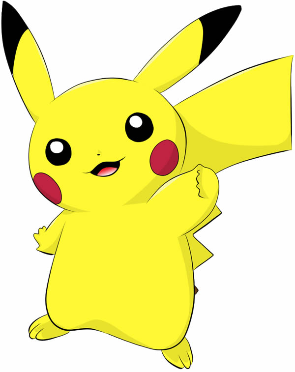 Desenho de Pikachu