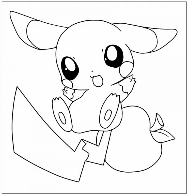 Desenhos Do Pikachu Para Imprimir E Colorir Fichas E Atividades Pdmrea