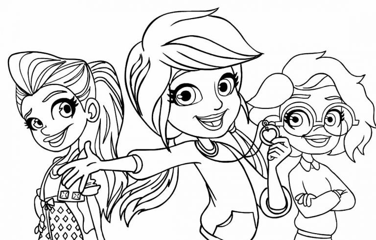 Desenhos Para Colorir Da Polly Pocket Como Fazer Em Casa