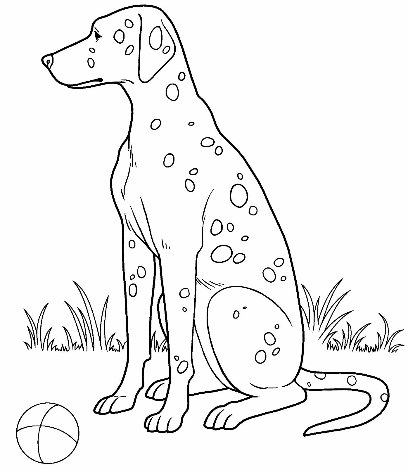 Desenho de cachorrinho para pintar