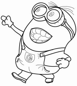 50+ Desenhos dos Minions para colorir - Como fazer em casa