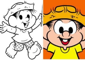 Desenhos do Chico Bento para colorir - Como fazer em casa