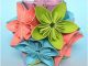 Flores de Papel com Origami