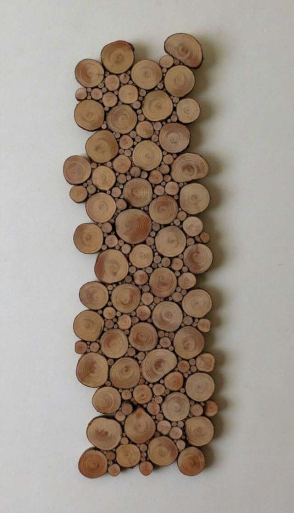 Artesanatos com madeira rústica