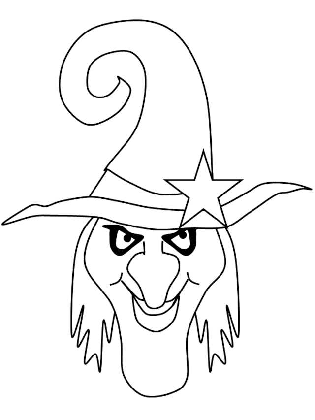 desenhos de bruxas para colorir