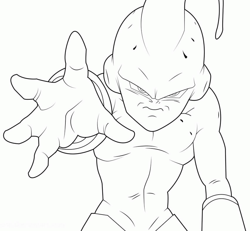 Desenho de Vegeta de Dragon Ball para colorir - Tudodesenhos