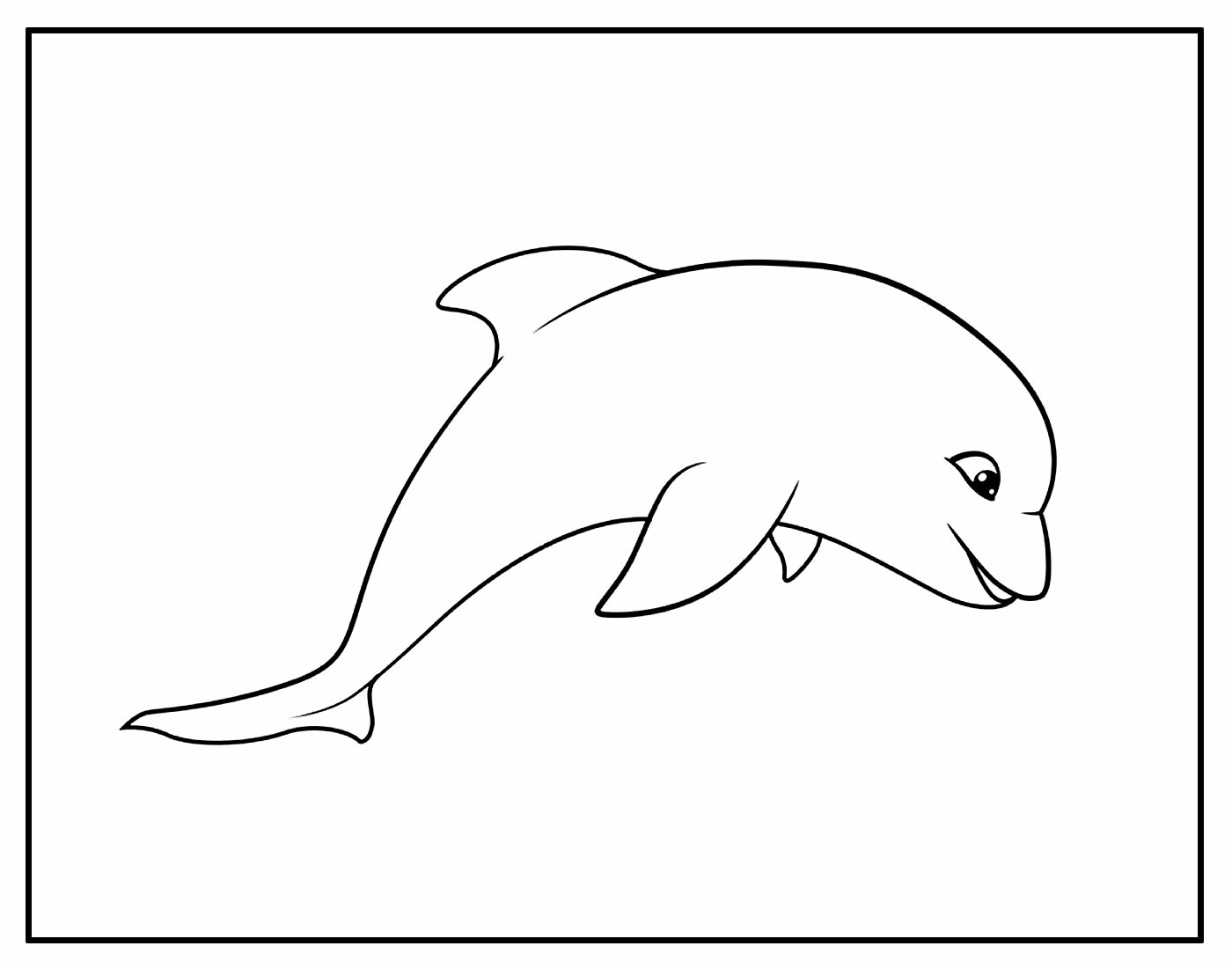 Desenho de Golfinho