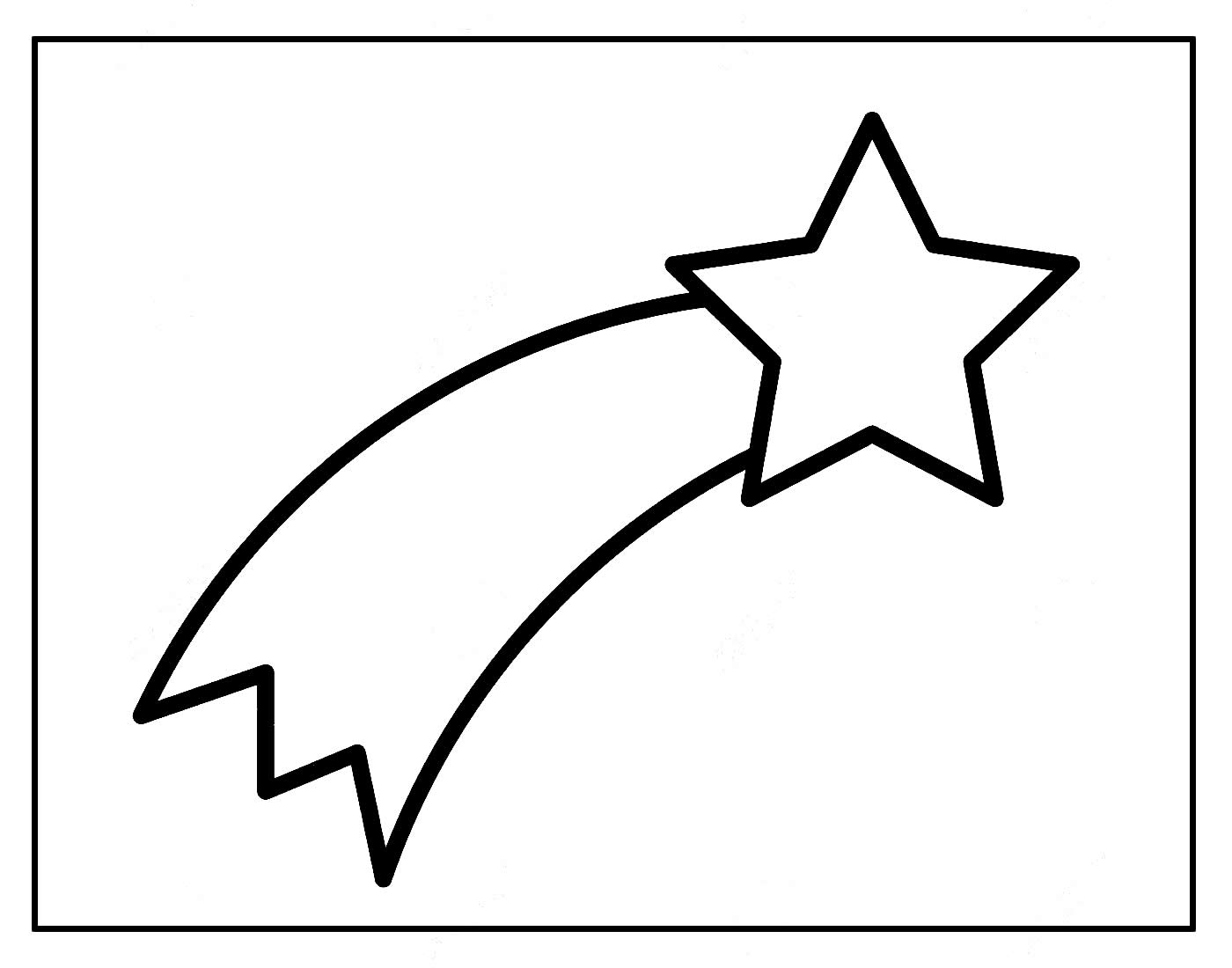 Desenho de Estrela de Natal