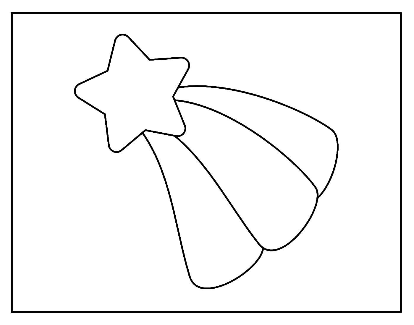 Desenho de Estrela de Natal