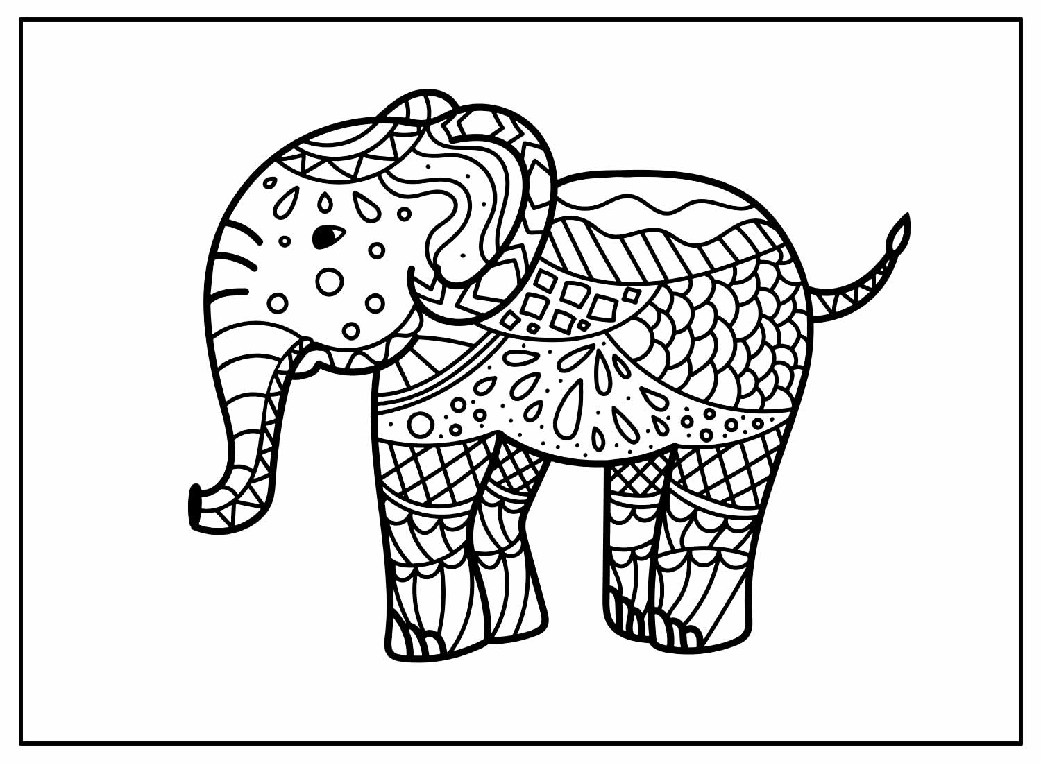 Desenhos Elefantes