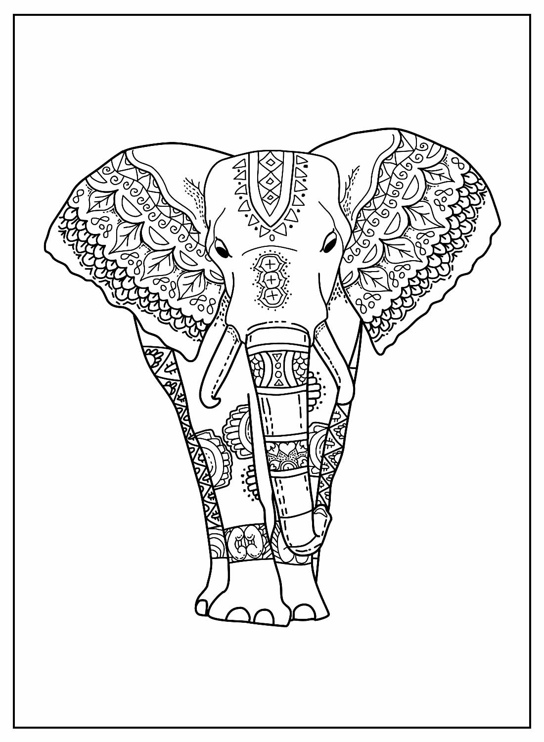 Desenhos Elefantes