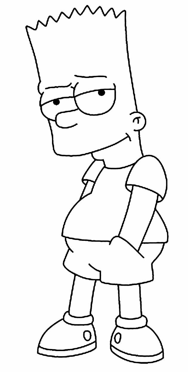 50+ Desenhos dos Simpsons para colorir - Como fazer em casa