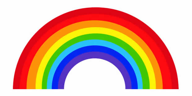 50+ Desenhos para colorir de Arco-íris - Como fazer em casa