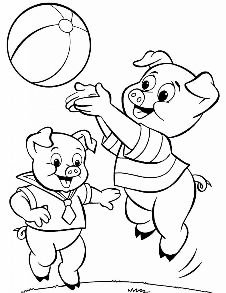 Porquinhos para colorir: 50+ desenhos lindos - Como fazer em casa